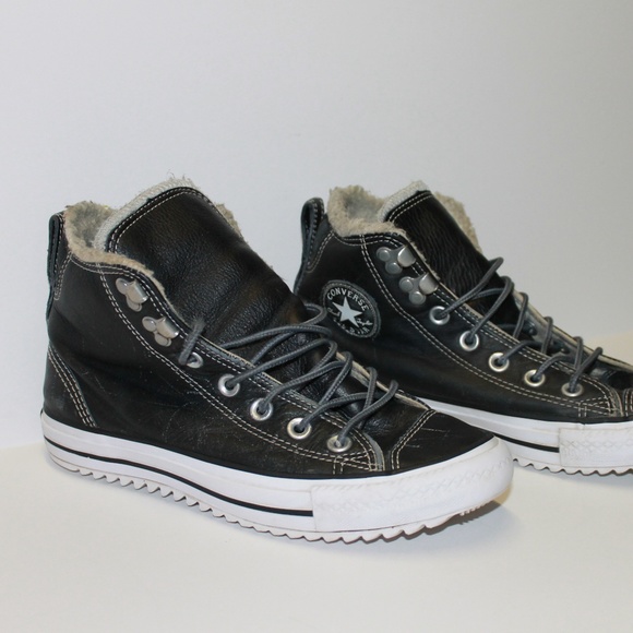 Fur lined converse shoes Clearance